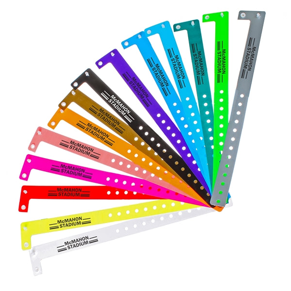 Regular Plastic Wristbands Solids