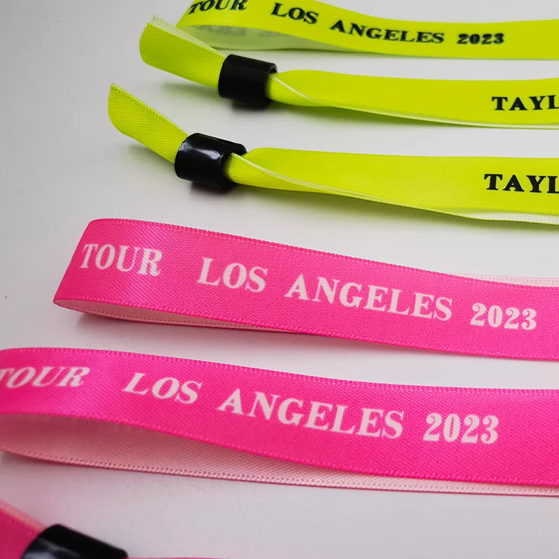 Fabric Wristbands - Customized