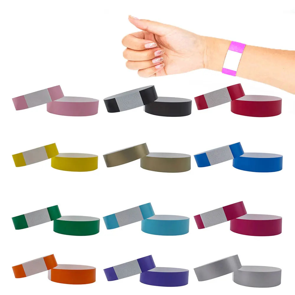 1inch Synthetic Paper Wristbands